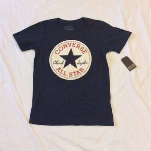 Dark Blue Converse Boys Tee